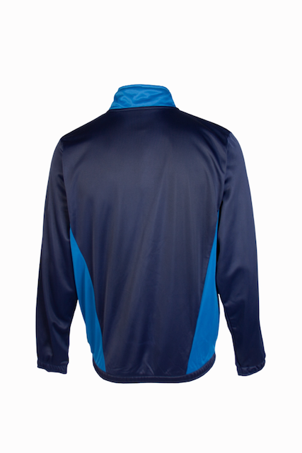 Diagonal Panel Zip Through Triacetate Jacket